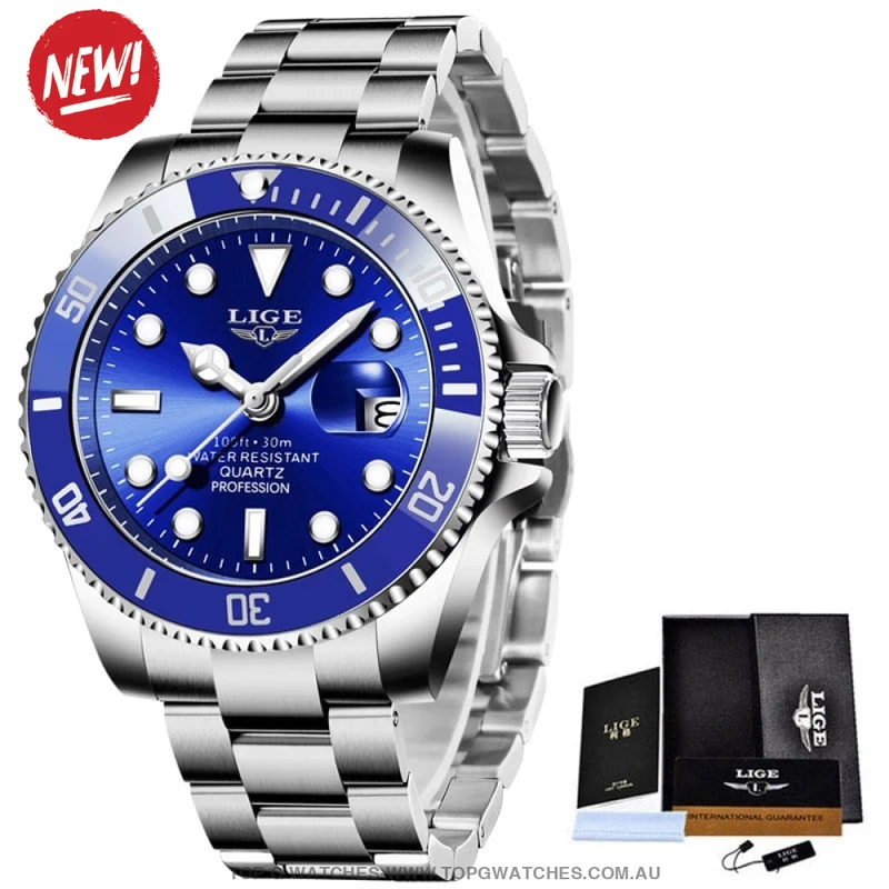 LIGE Subdiver Pro Quartz Watch – Affordable Luxury Everyday Wear