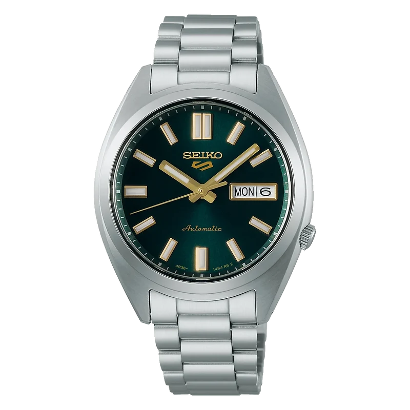 Reloj Seiko 5 Sports SNXS Style acero y esfera verde SRPL57K1 b2