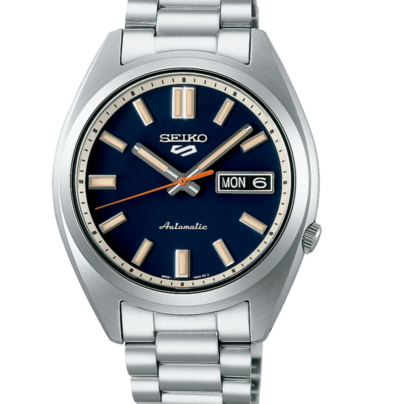 Reloj Seiko SRPK87K1 5 Sports SNXS Style esfera azul b2