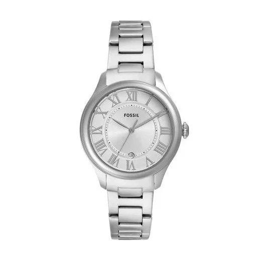 Reloj FOSSIL de cuarzo analógico metalizado para mujer con correa de acero ES5393