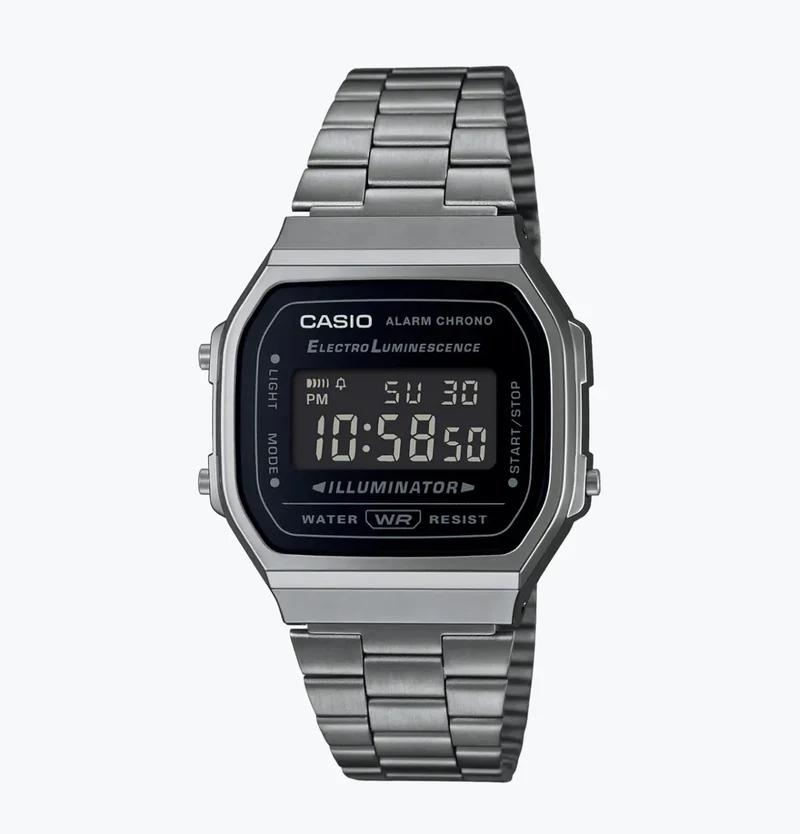 Casio Vintage Digital Gris - A168WGG-1BDF