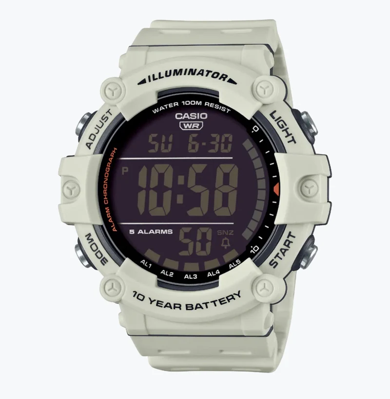 Casio Reloj Digital Deportivo de Esfera Amplia — AE-1500WH-8B2VDF