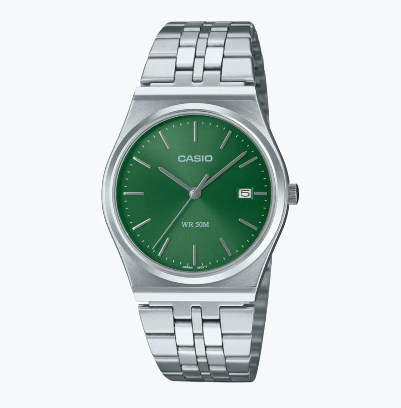 Casio Reloj para Hombre Clásico Verde - MTP-B145D-3AV