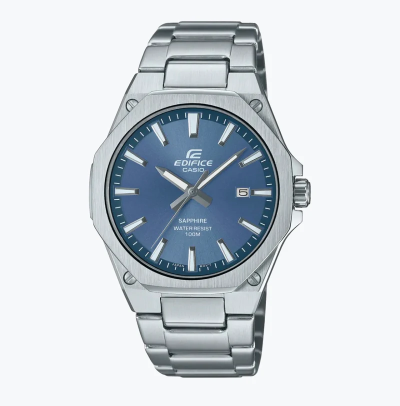 Casio Edifice Reloj para Hombre Slim con Cristal de Zafiro — EFR-S108D-2AV