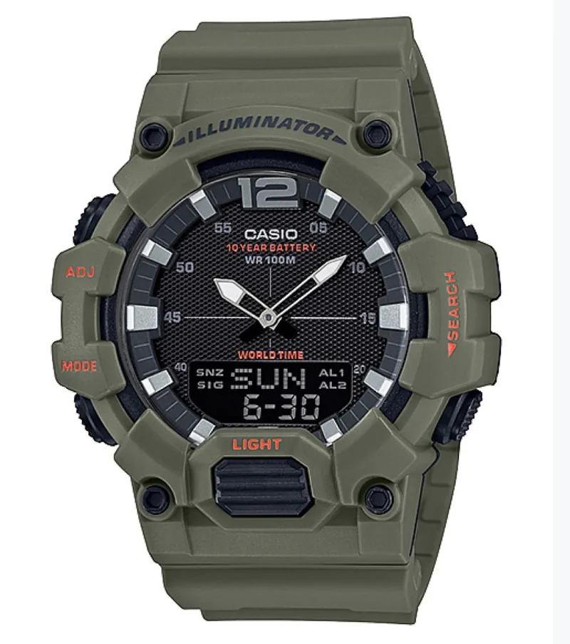 Casio Reloj Análogo-Digital Deportivo - HDC-700-3A2V