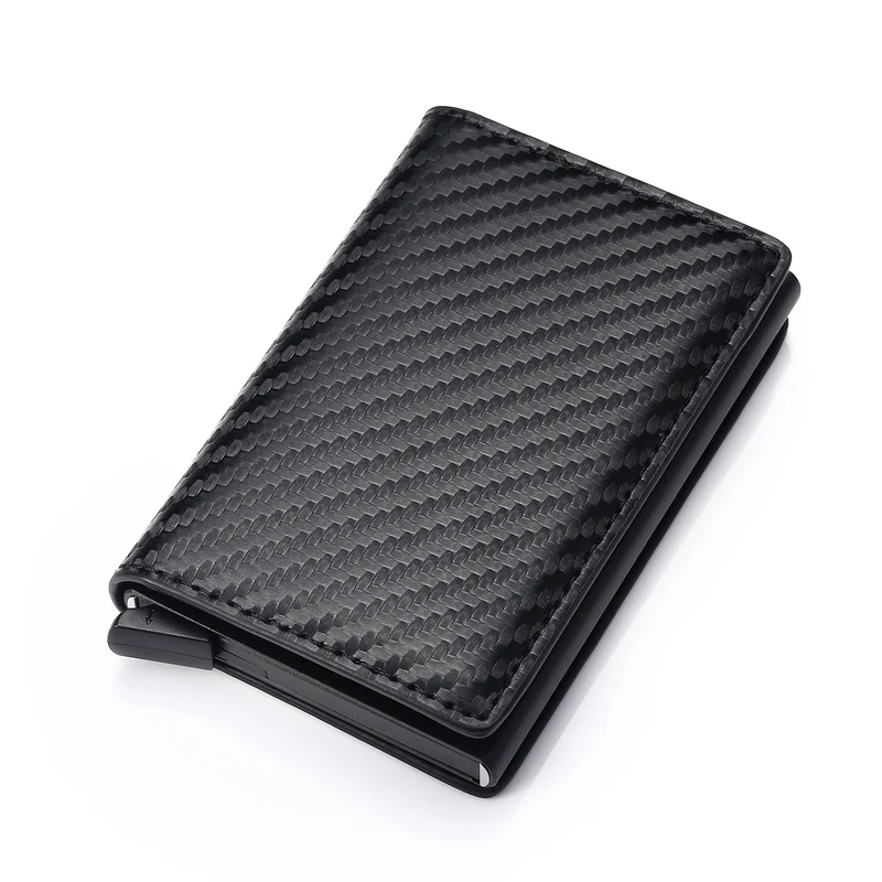 Men RFID Blocking Money, Bank Card Slim Leather Wallet-ID Holder/ Free Shipping