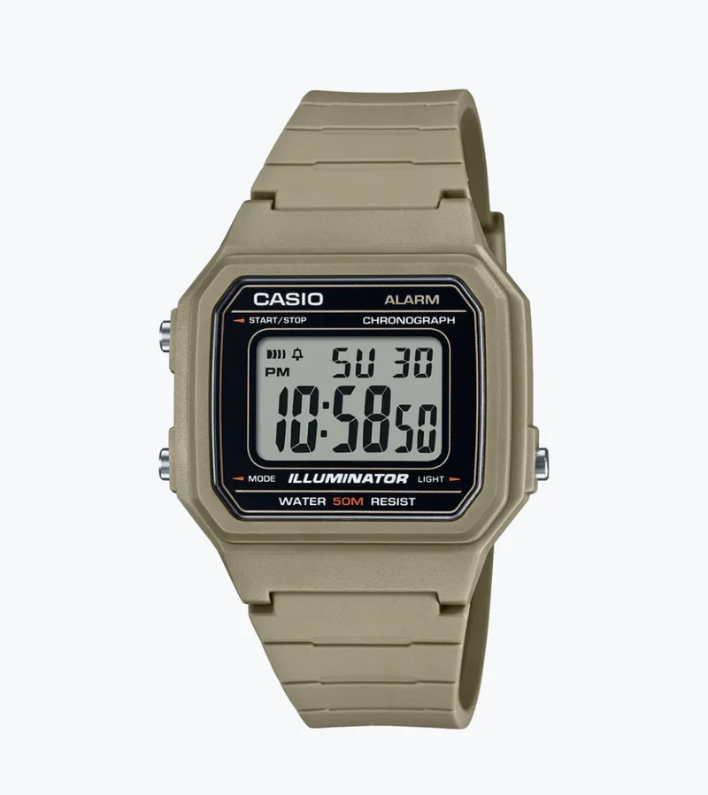 Casio Reloj Digital Deportivo Casual - W-217H-5AV