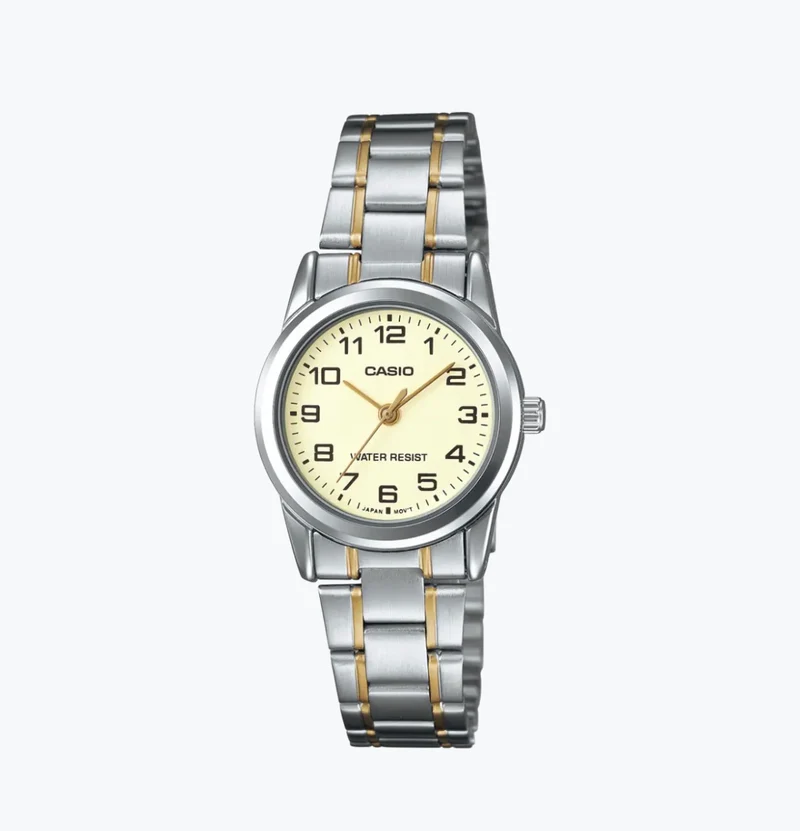 Casio Reloj para Mujer Clásico Bicolor - LTP-V001SG-9B