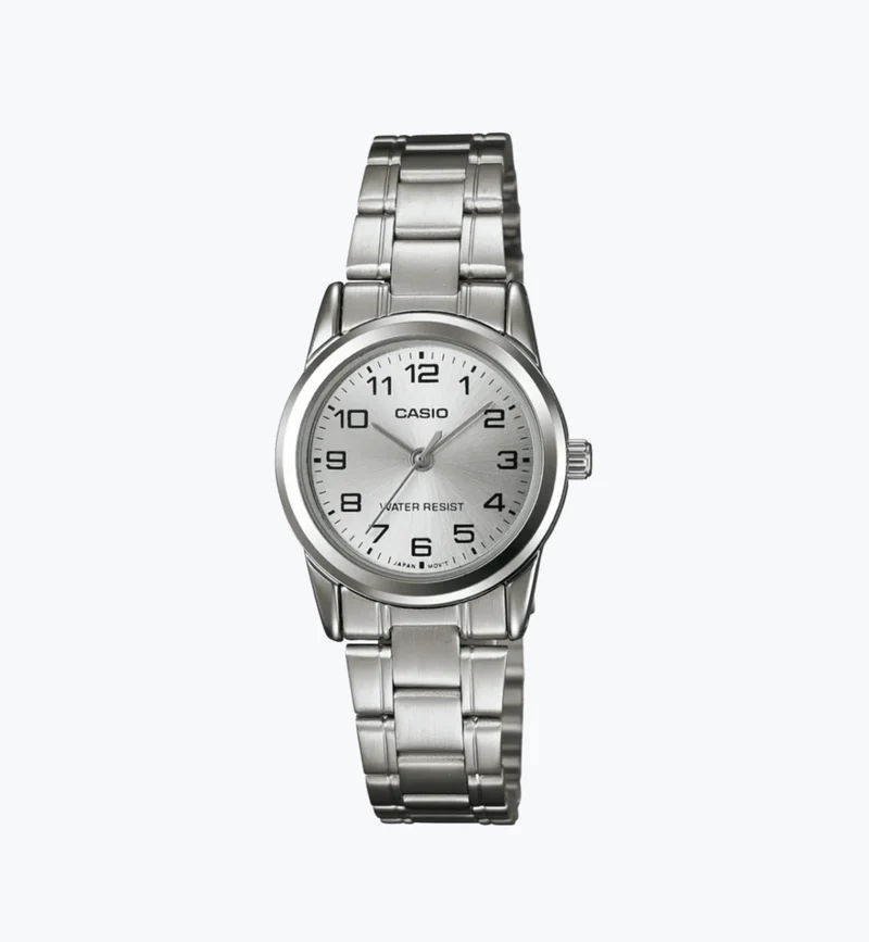 Casio Reloj para Mujer Clásico Plateado - LTP-V001D-7B