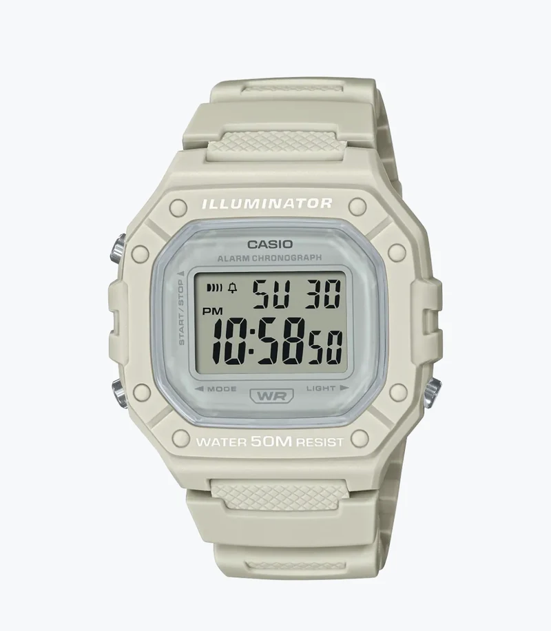 Casio Reloj Digital Deportivo - W-218HC-8AV