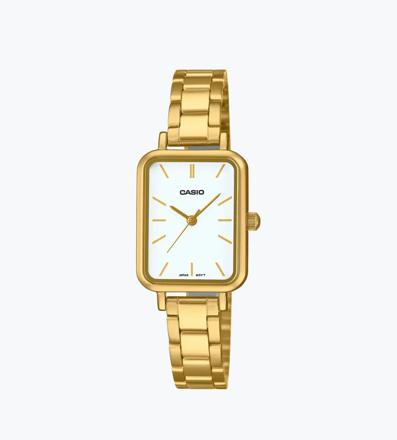 Casio Reloj para Mujer Elegante Dorado - LTP-V009G-7E