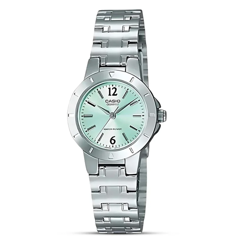 Casio Reloj para Mujer Clásico con Esfera Verde - LTP-1177A-3AD