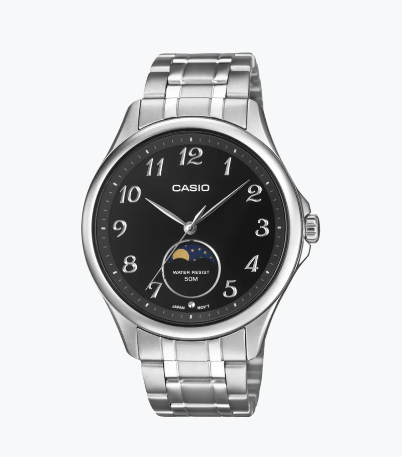 Casio Reloj para Hombre con Fase Lunar - MTP-M110D-1AV