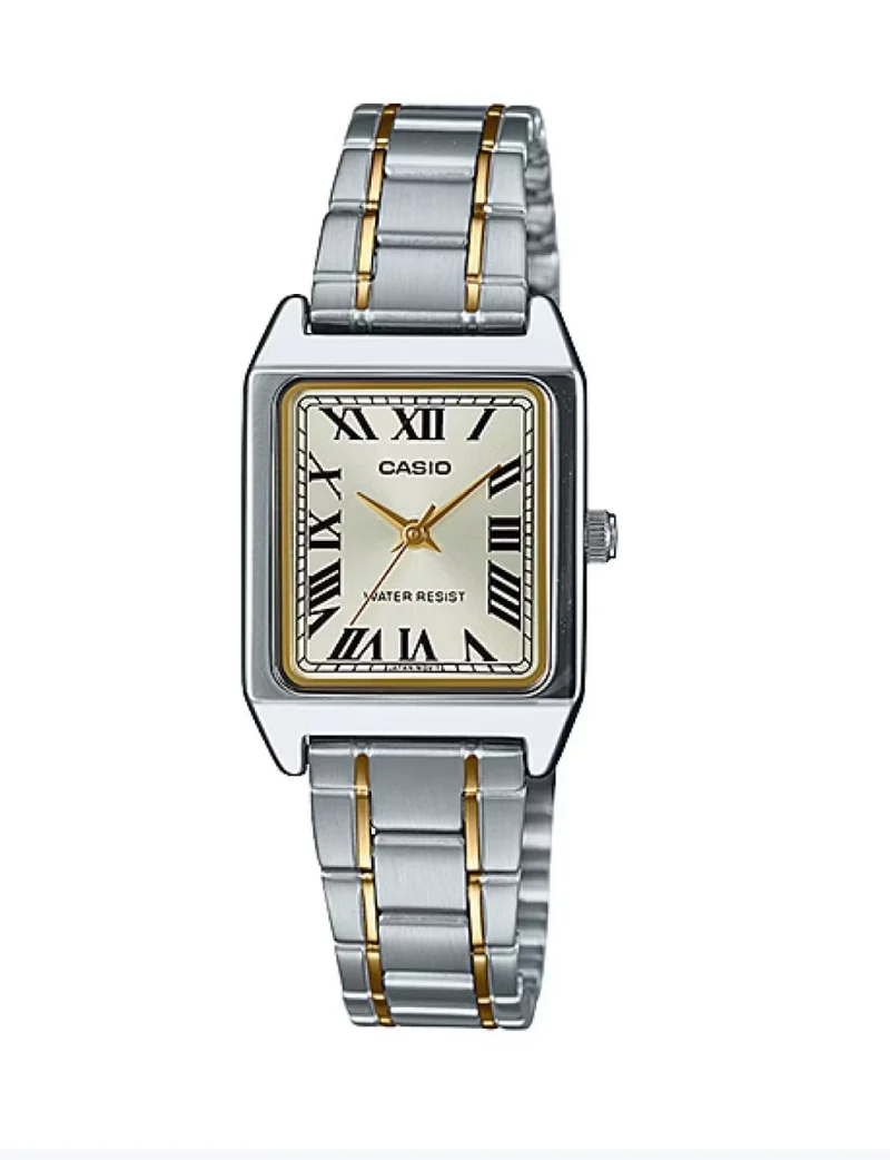 Casio Reloj para Mujer Clásico Bicolor - LTP-V007SG-9B