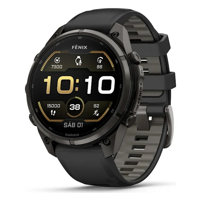 Reloj Garmin Fēnix 9 Pro 47mm Titanio DLC gris carbón 010-04336-16