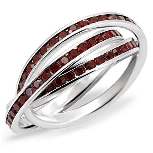 Anillo de plata de ley 925 pulido