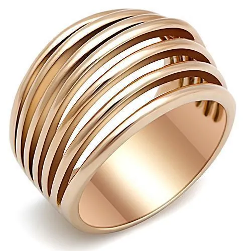 Anillo de Mujer Acero Inoxidable Sin Piedra TK1414