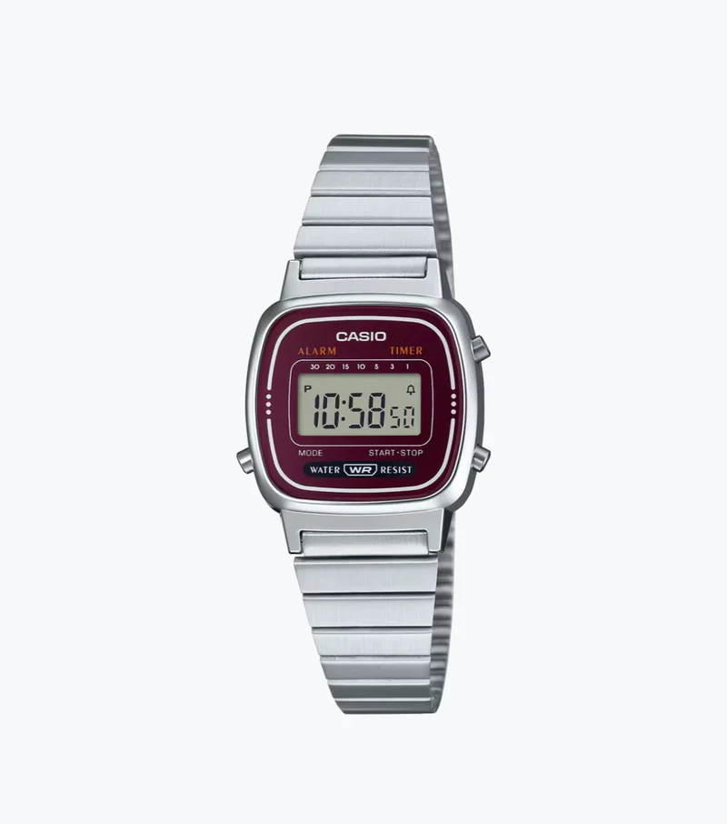 Casio Reloj Vintage para Mujer Digital Retro - LA670WA-4
