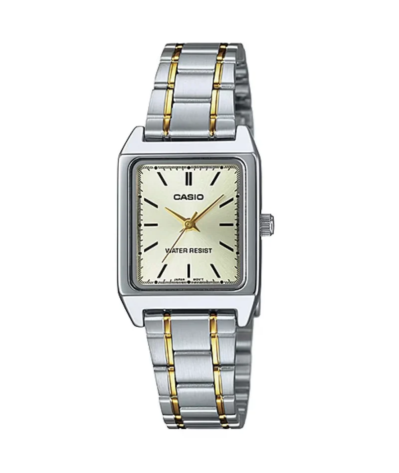 Casio Reloj para Mujer Clásico Bicolor - LTP-V007SG-9E