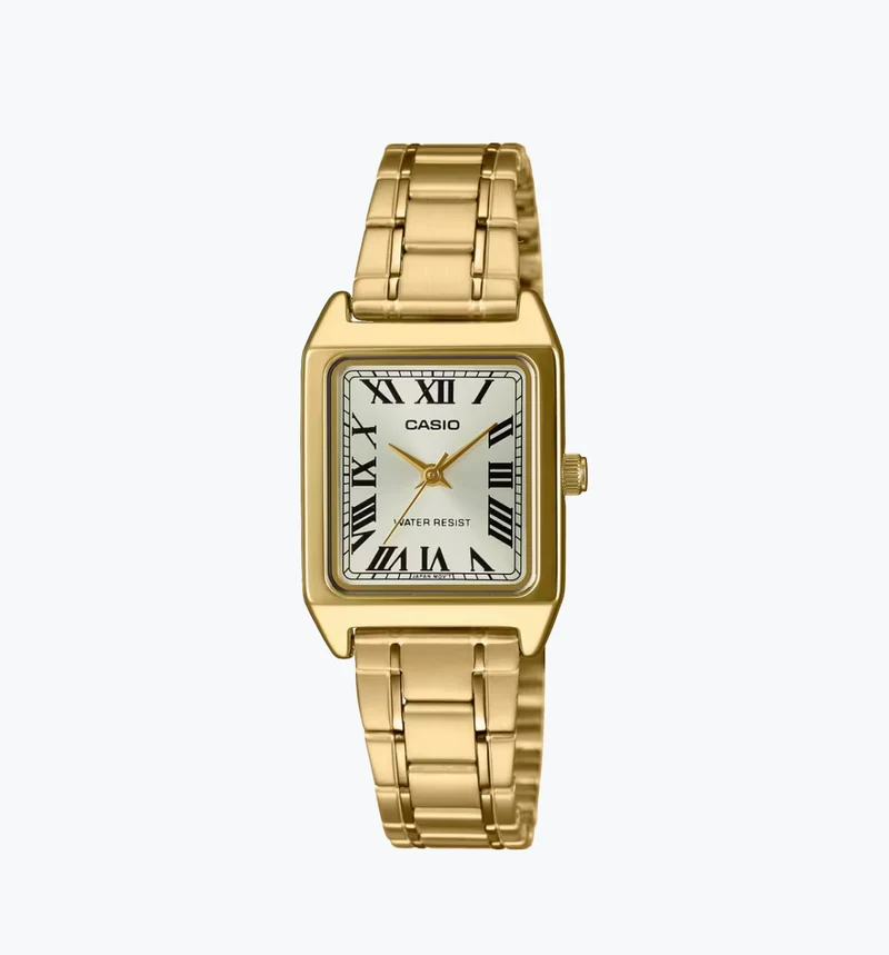 Casio Reloj para Mujer Elegante Dorado - LTP-V007G-9B