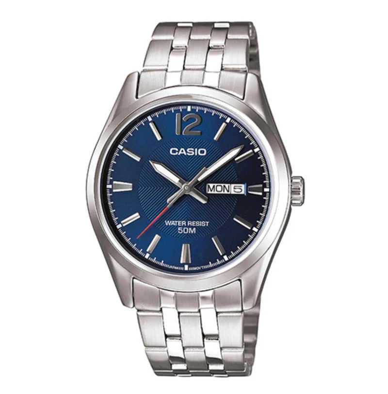 Casio Reloj para Hombre Clásico con Esfera Azul - MTP-1335D-2AVDF