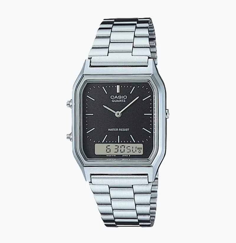 Casio Analógico digital AQ-230A negro