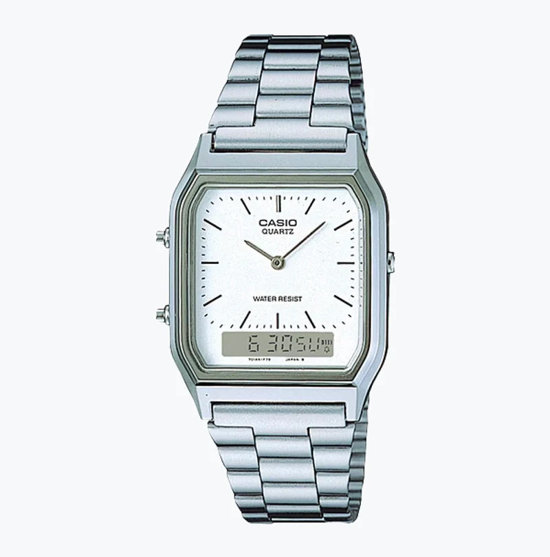 CASIO AQ-230 Color Blanco