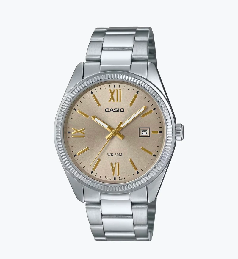 Casio Reloj para Hombre con Esfera dorada — MTP-1302DD-9AVDF