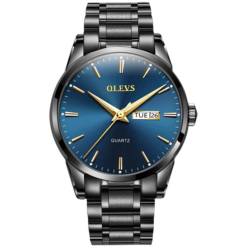 OLEVS Luxury business watch for Men / enter discount code K0B074XFDPD6 Buy 1 get 1 FREE / FREE Shipping