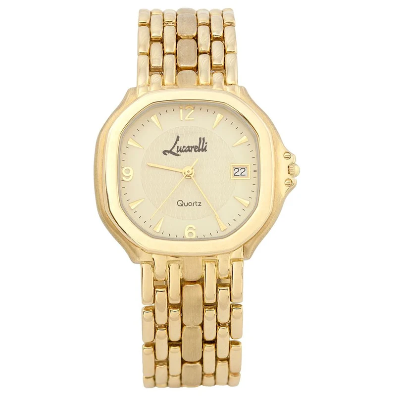 RELOJ ORO 18KL CABALLERO LUCARELLI