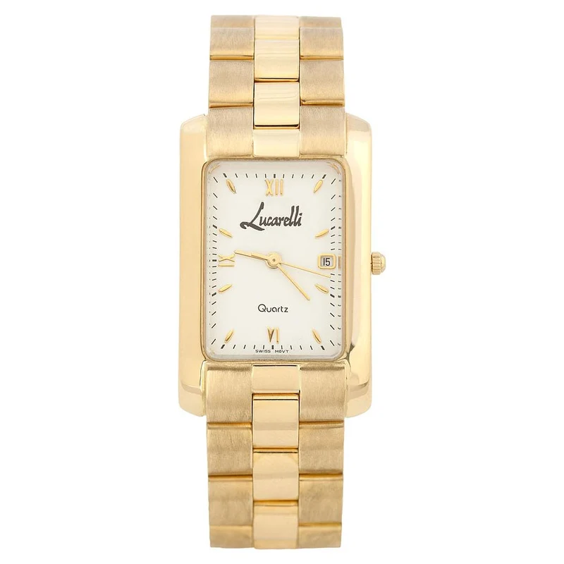 RELOJ ORO 18KL CABALLERO LUCARELLI