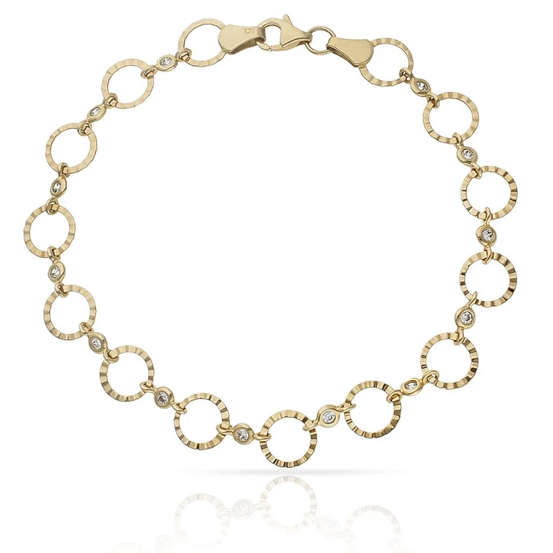 PULSERA ORO 18KL TROQUELADA