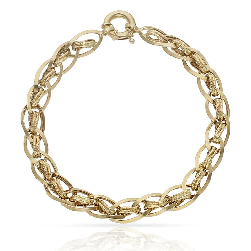PULSERA ORO 18KL TROQUELADA
