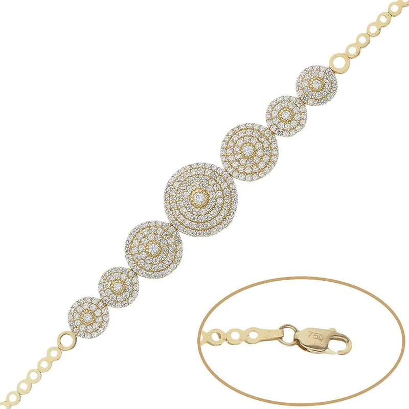 PULSERA ORO 18KL CIRCONITAS