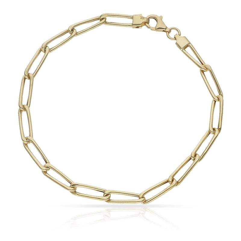 PULSERA ORO 18KL HUECA FIGARO - 4MM