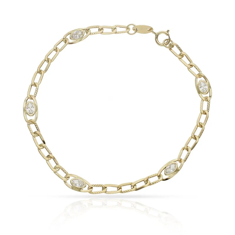 PULSERA ORO 18KL CIRCONITAS