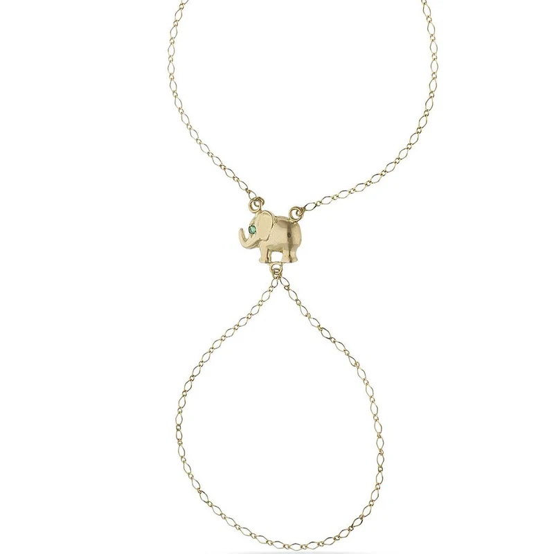 PULSERA ORO 18KL DEDO ELEFANTE