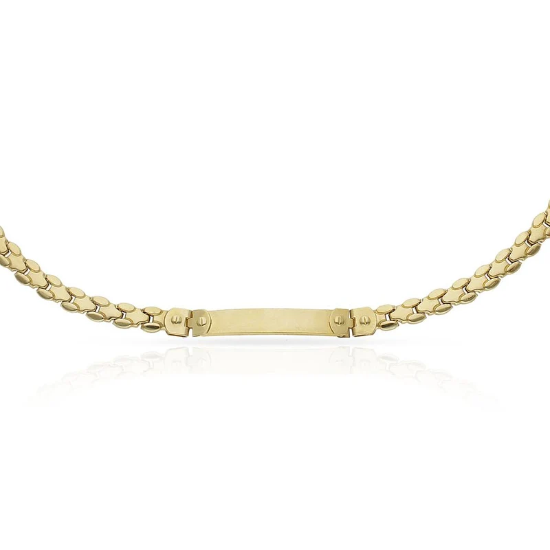 PULSERA ORO 18KL PLACA