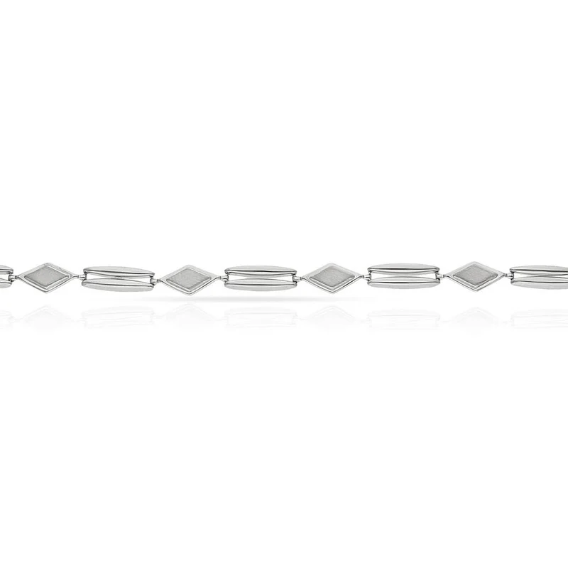 PULSERA ORO BLANCO 18KL
