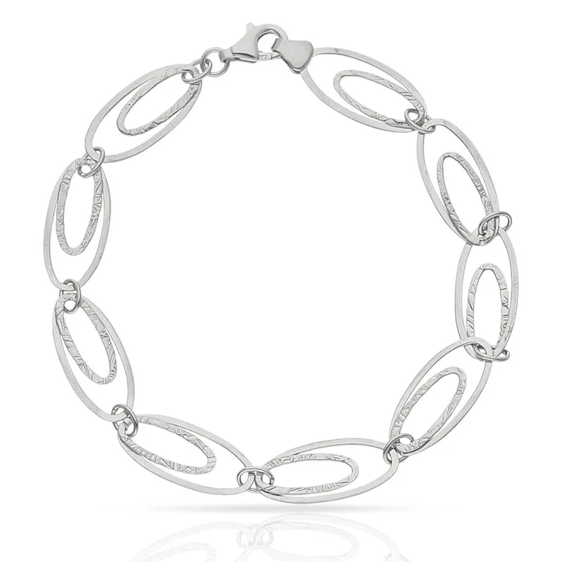 PULSERA ORO BLANCO 18KL