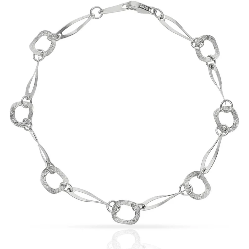 PULSERA ORO BLANCO 18KL