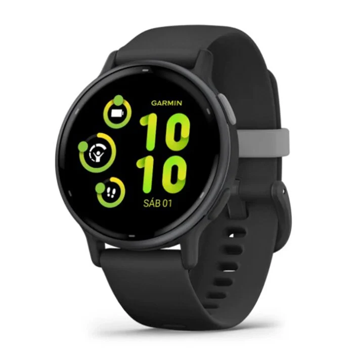 Reloj Garmin Vívoactive 5 Negro Correa Silicona Negra 010-02862-10