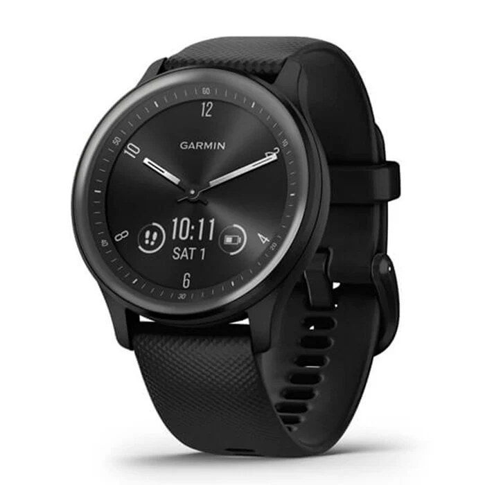 Garmin Vivomove Sport Negro Silicona Negra 010-02566-00