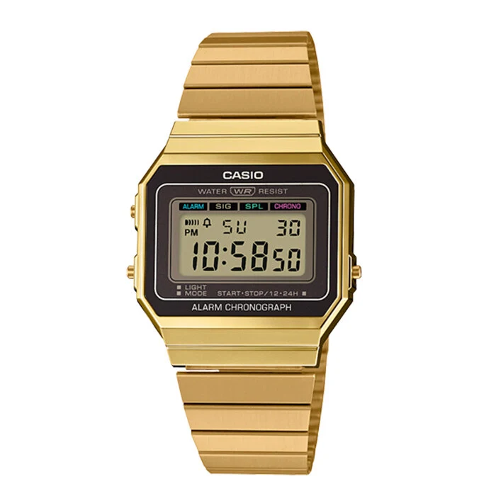 Reloj Casio Retro Digital A700WEG-9AEF