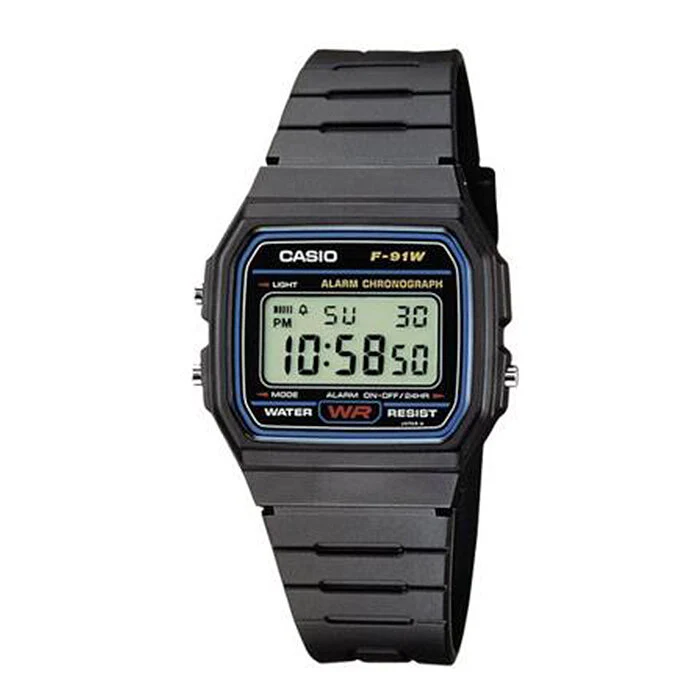 Reloj Casio Retro Collection F-91W-1YEG