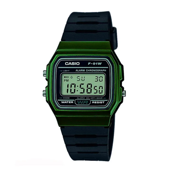 Reloj Casio Retro Collection F-91WM-3AEF