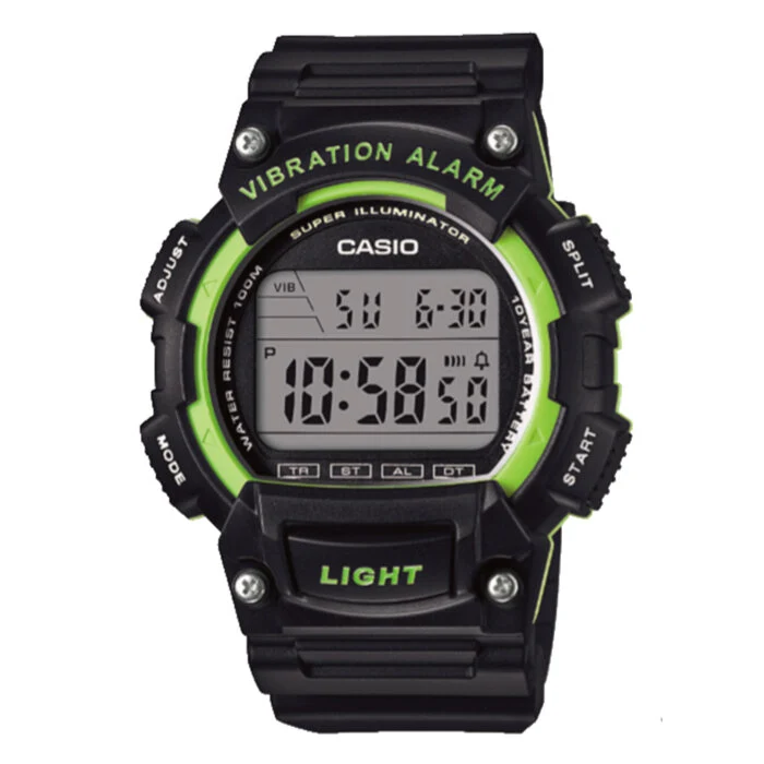 Reloj Casio W-736H-3AVEF Alarma Vibración