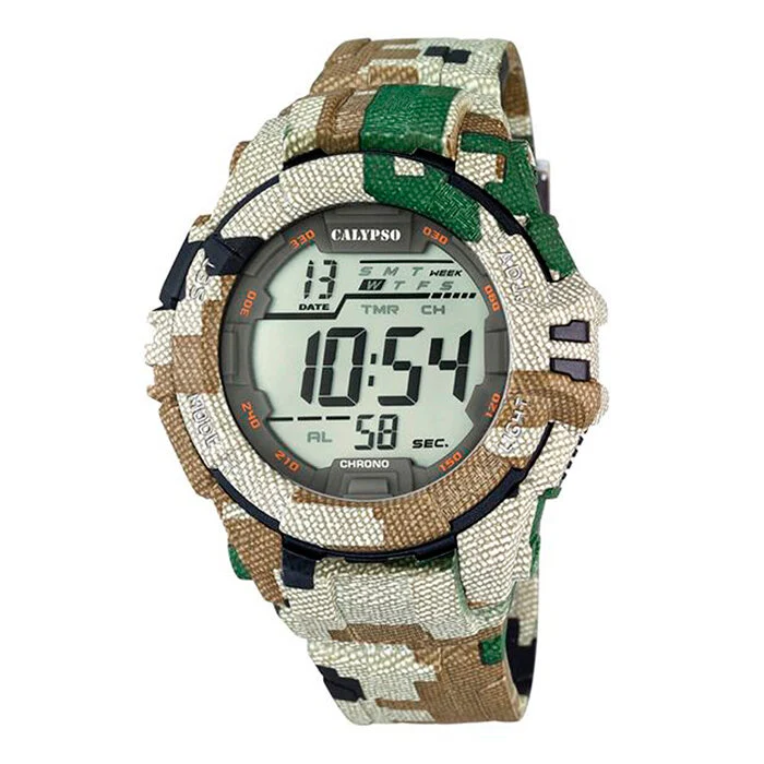 Reloj Calypso K5681/3 Crono/ Alarma/ Luz