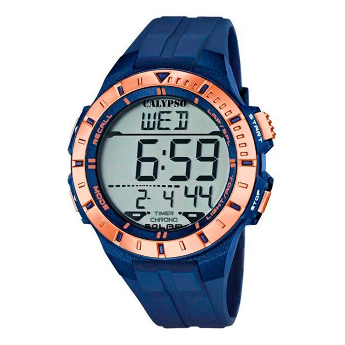 Reloj Calypso K5607/7 Crono/ Alarma/ Luz
