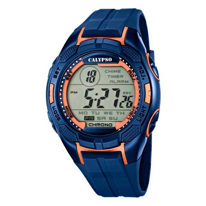 Reloj Calypso K5627/9 Crono/ Alarma/ Luz